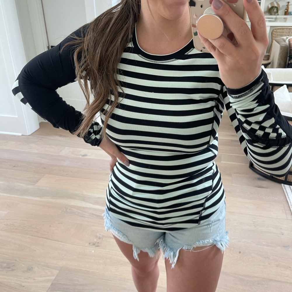 Striped Lululemon Top